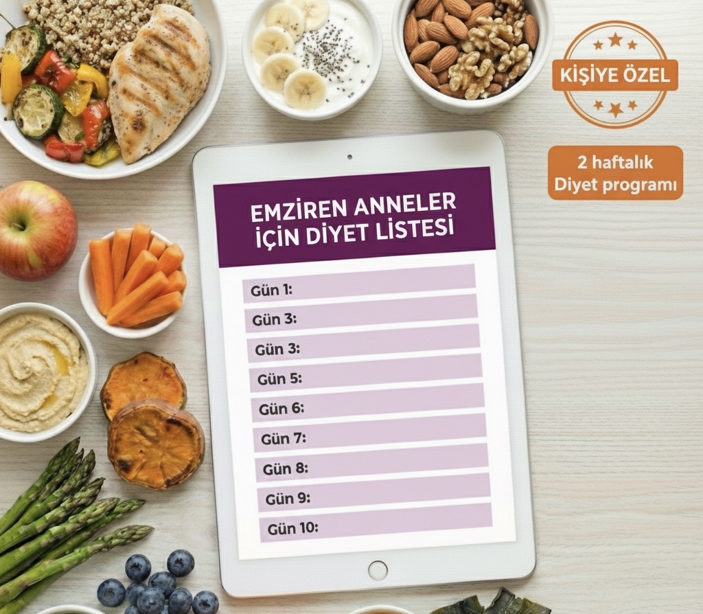 EMZİRME DÖNEMİ DİYET LİSTESİ